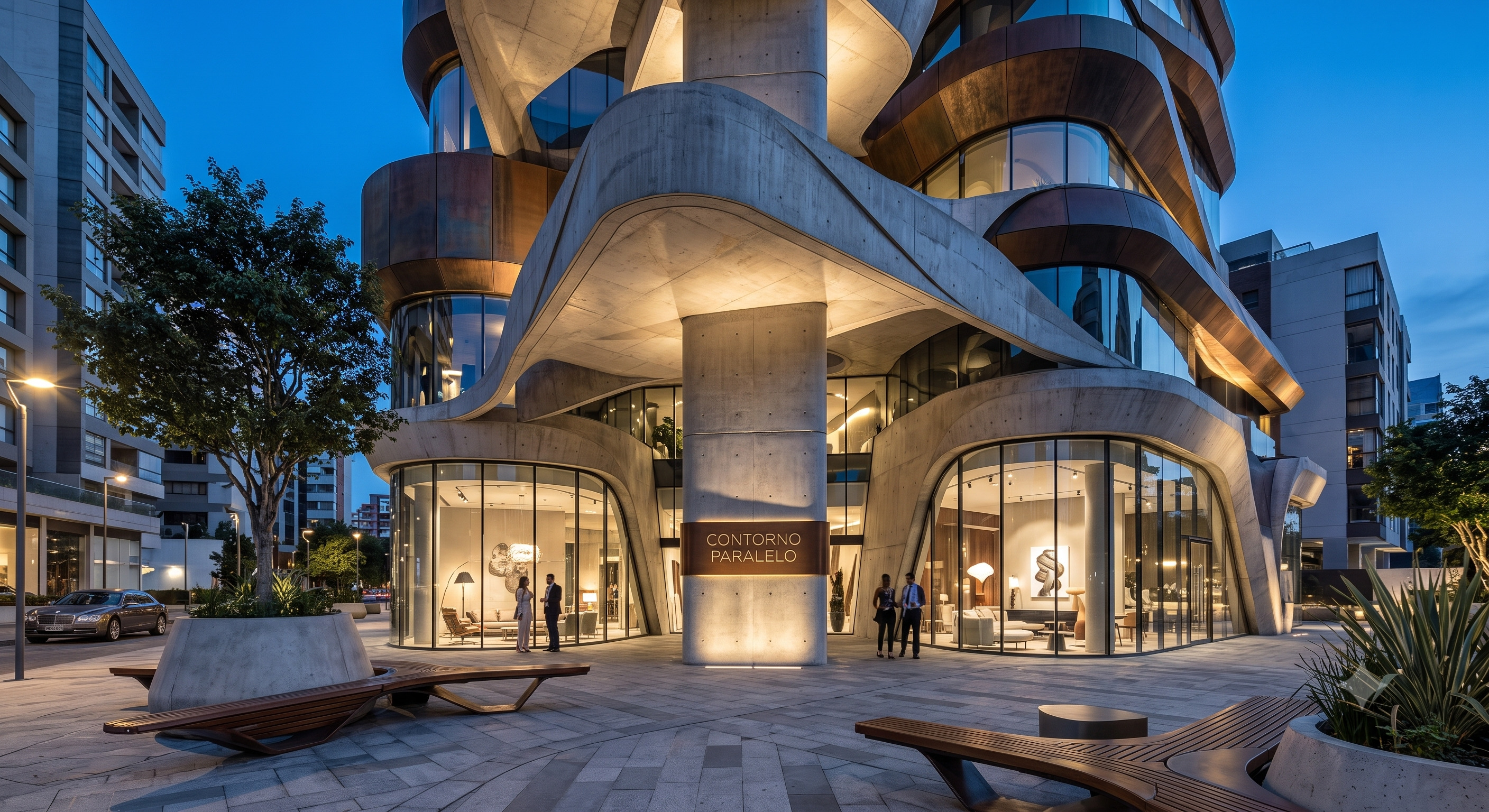 Urbano Contemporáneo o Escultórico